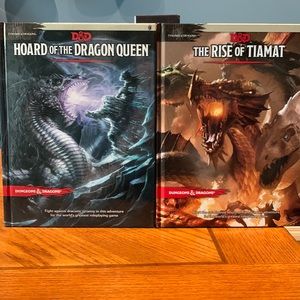 D&D 5e: Tyranny of Dragons (2-Book Adventure Set)